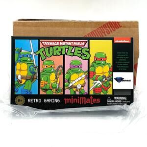 2024 SDCC Comic Con Exclusive TMNT Retro Game Minimates